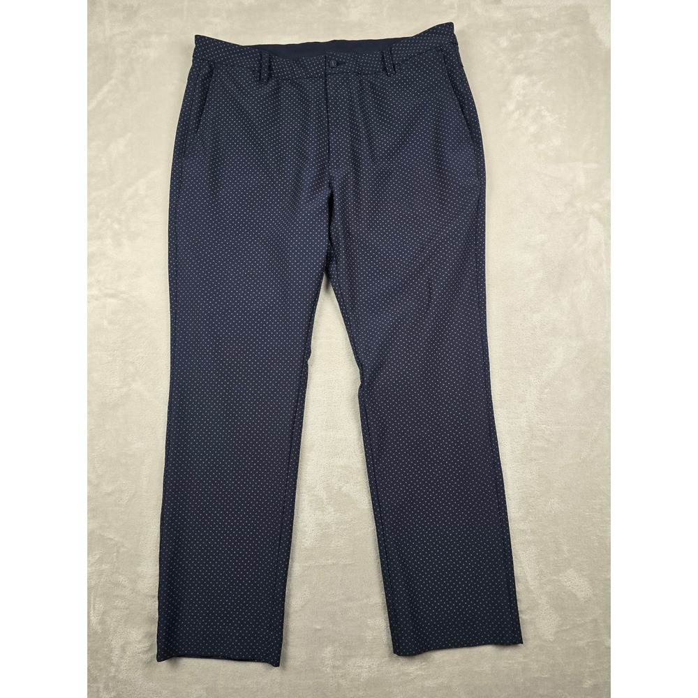 FootJoy‎ Golf Pants Mens 38x30 Navy Blue Performance Stretch Chino Mini X's